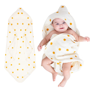 Hands-Free Hooded Towel | Butterscotch Stars