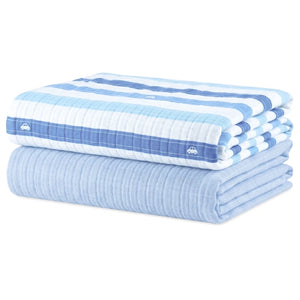 Swaddle - Extra-Large - Set of 2 | Blue Trails