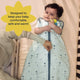 A smiling baby lying in a wooden crib wearing a Nintara Baby sleep sack, holding a teething toy while a parent zips up the sleep sack. Text reads: Designed to keep your baby comfortable, safe and warm.