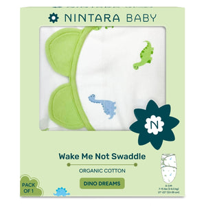 Wake Me Not Swaddle - Dino Dreams
