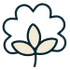 Simple icon of a leaf
