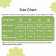 Nintara Baby sleep sack size chart. Size S fits babies 22-26 inches, 4-8 kg, aged 3-9 months. Size M fits 26-30 inches, 7-10 kg, aged 6-12 months. Size L fits 30-35 inches, 10-13 kg, aged 12-18 months. Size XL fits 35-40 inches, 11-16 kg, aged 18-24 months.